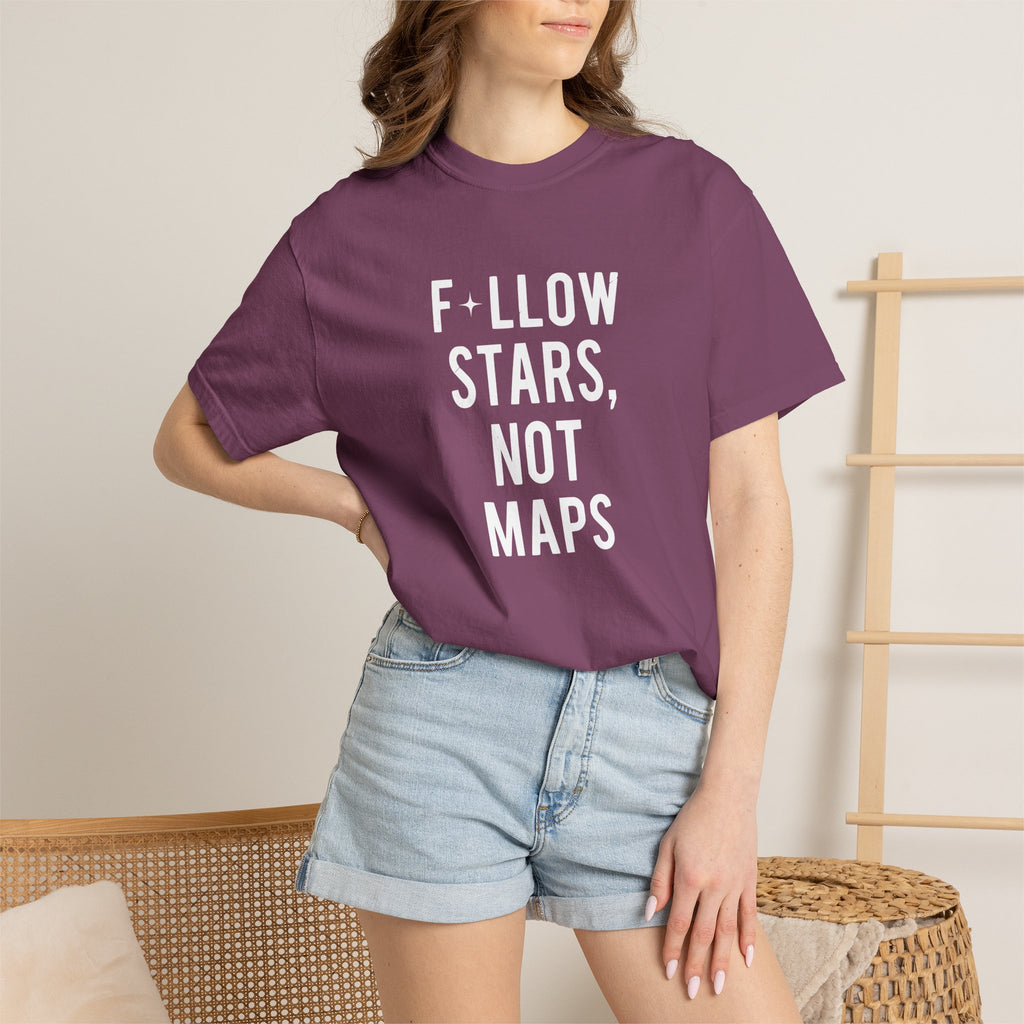 F*llow Stars, No Maps tee
