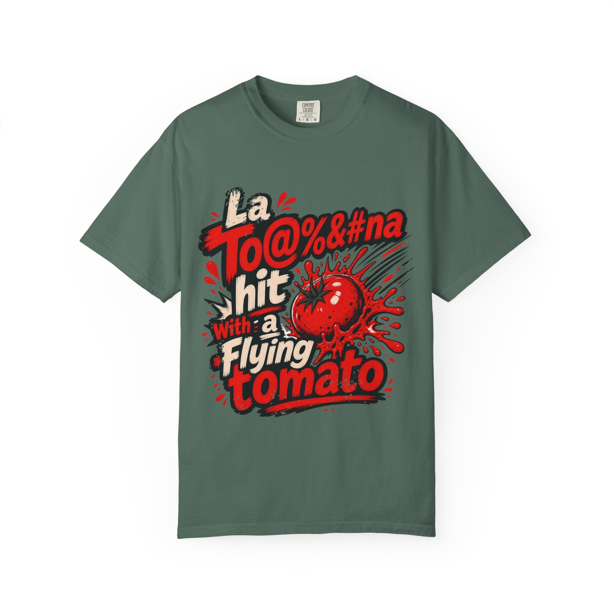 La Tomatina (Buñol) Hit Flying Tomato Tee