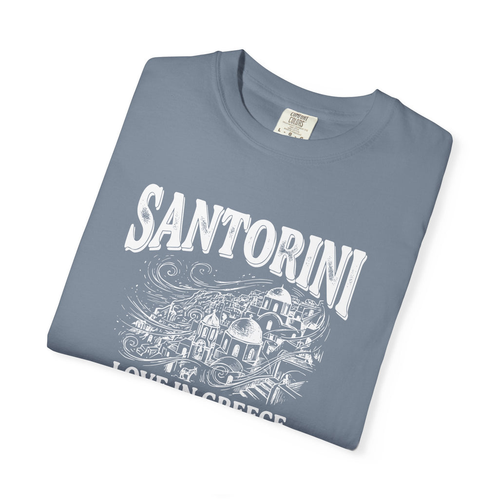 Santorini, Love in Greece tee
