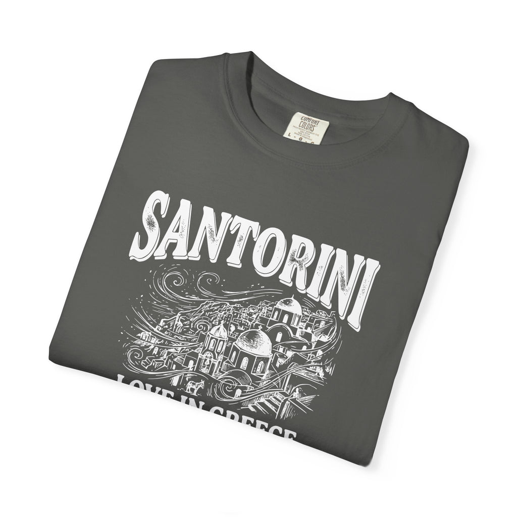 Santorini, Love in Greece tee