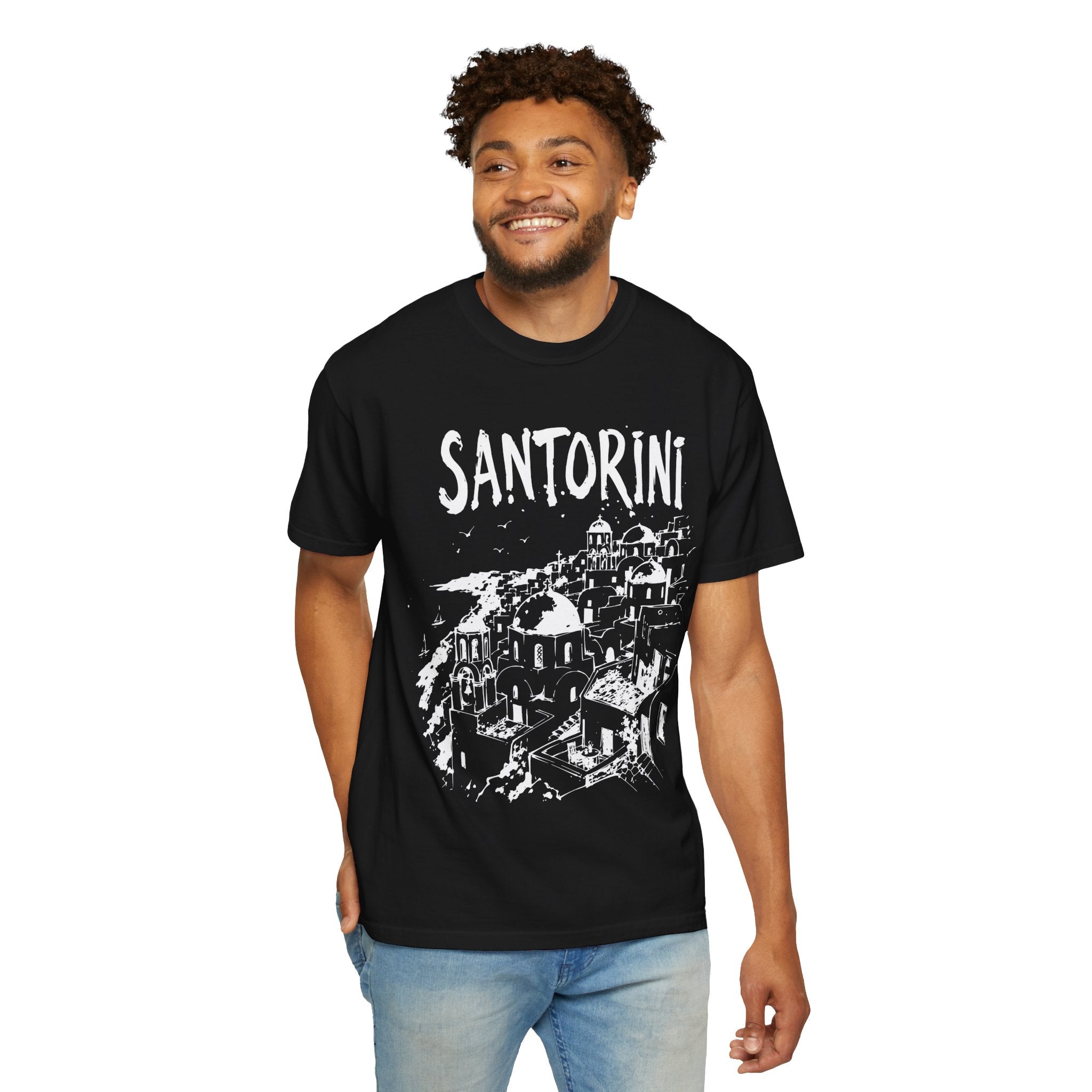 Santorini tee