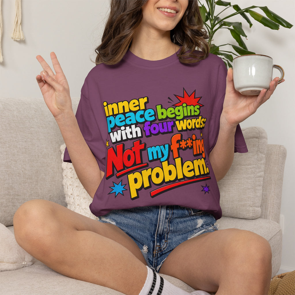 Inner peace adult humor Tee