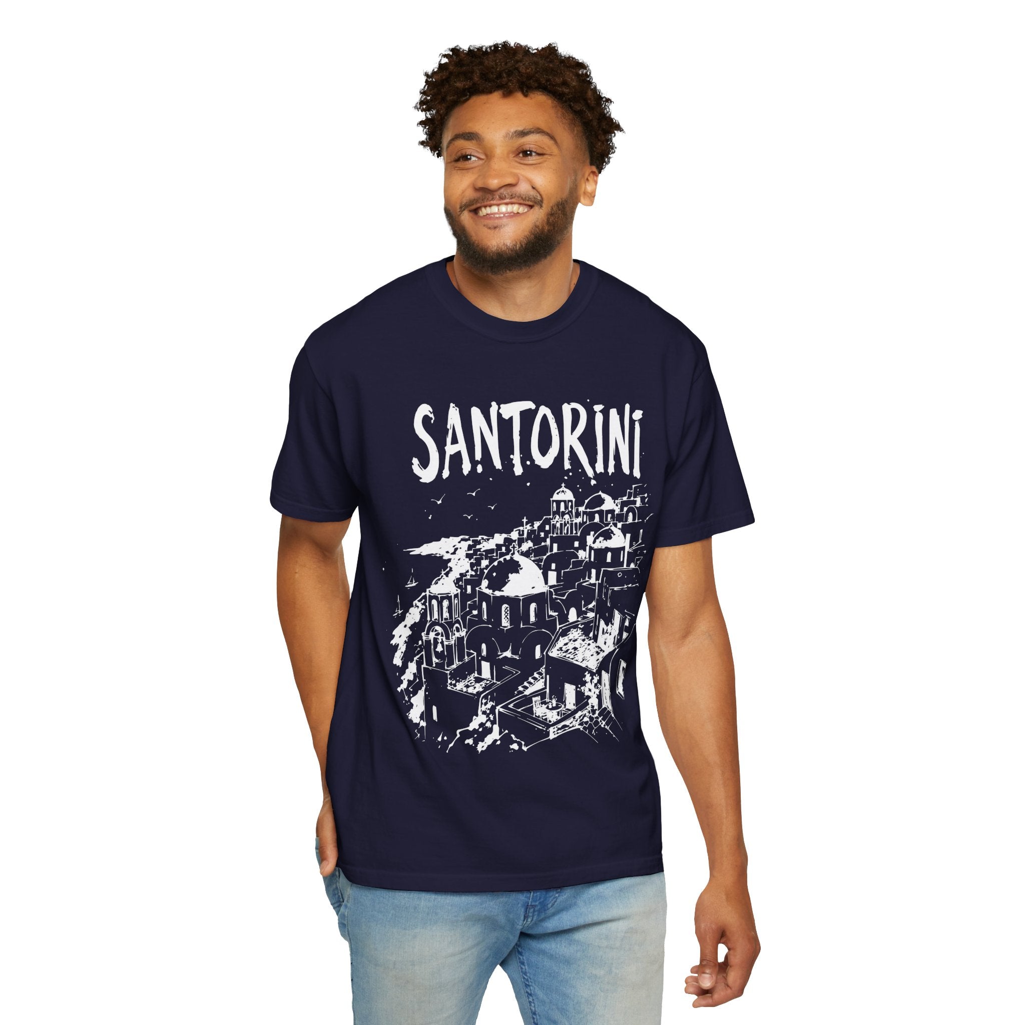 Santorini tee