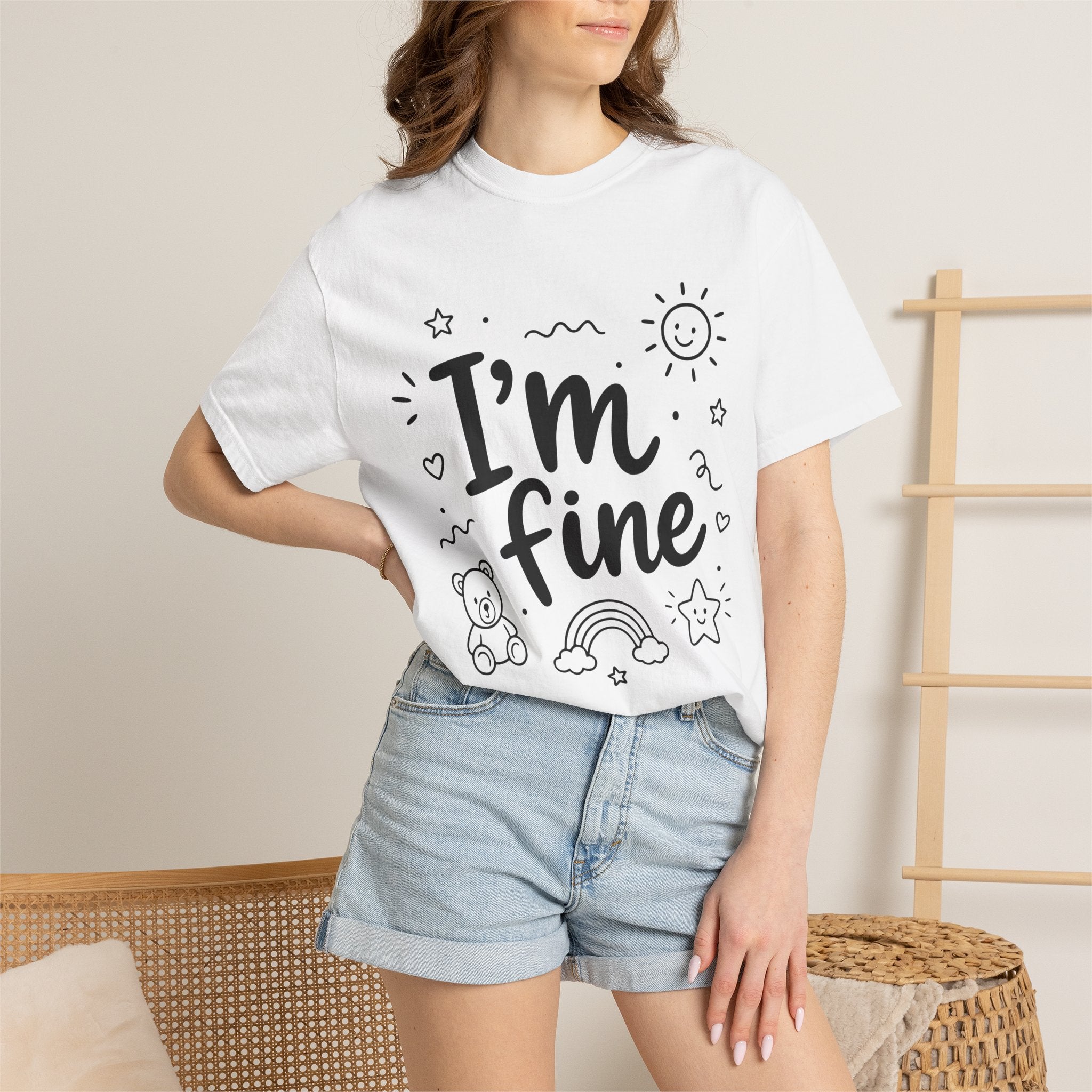 I'm fine tee