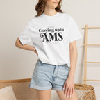 Cozying up in AMS airport, Amsterdam, Netherlands tee