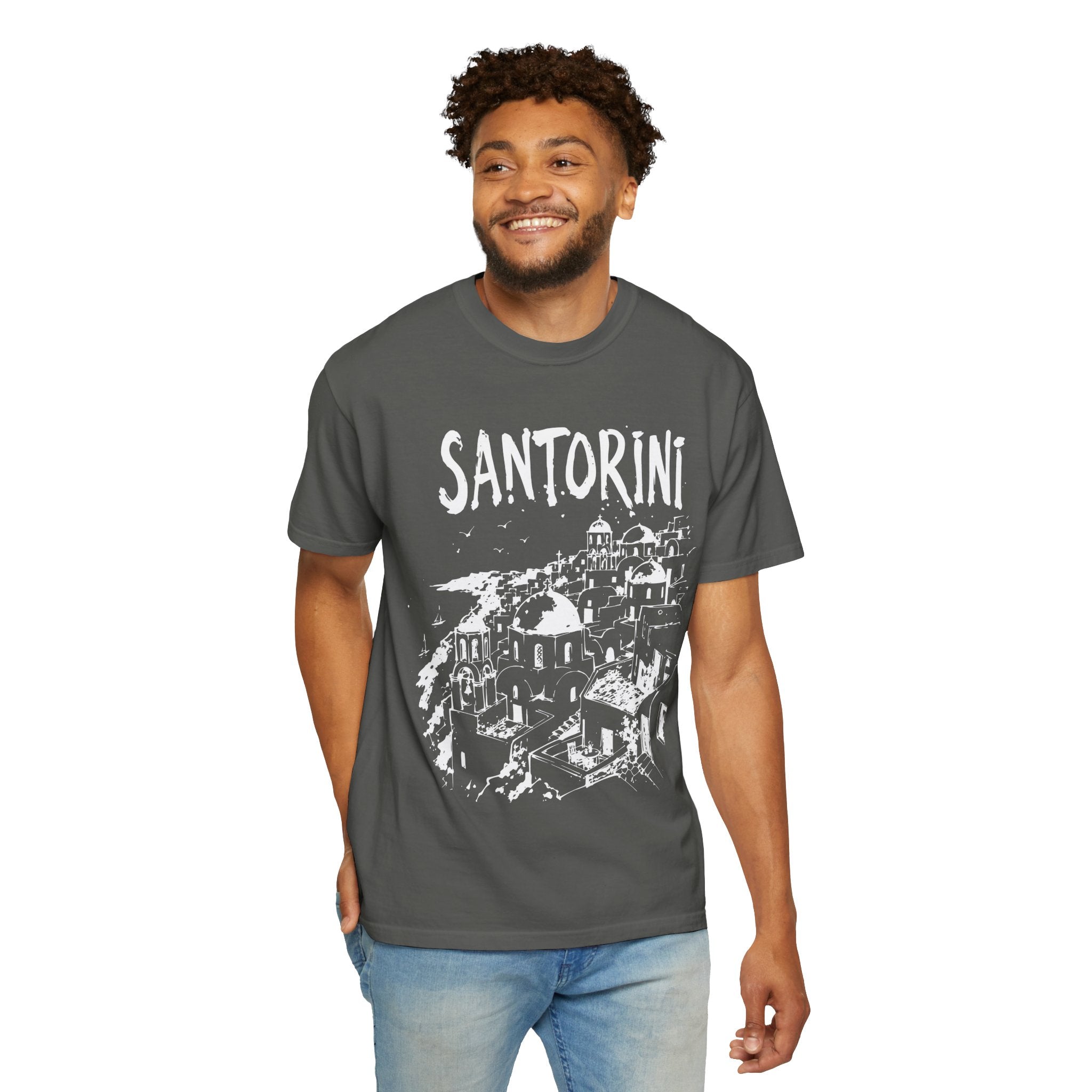 Santorini tee