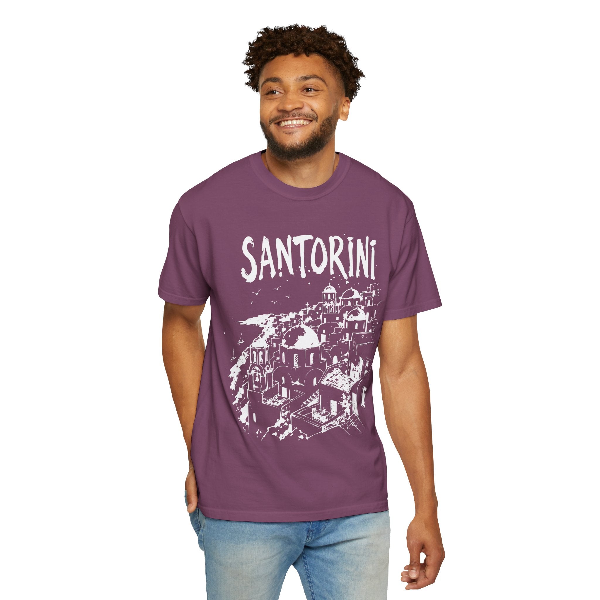 Santorini tee
