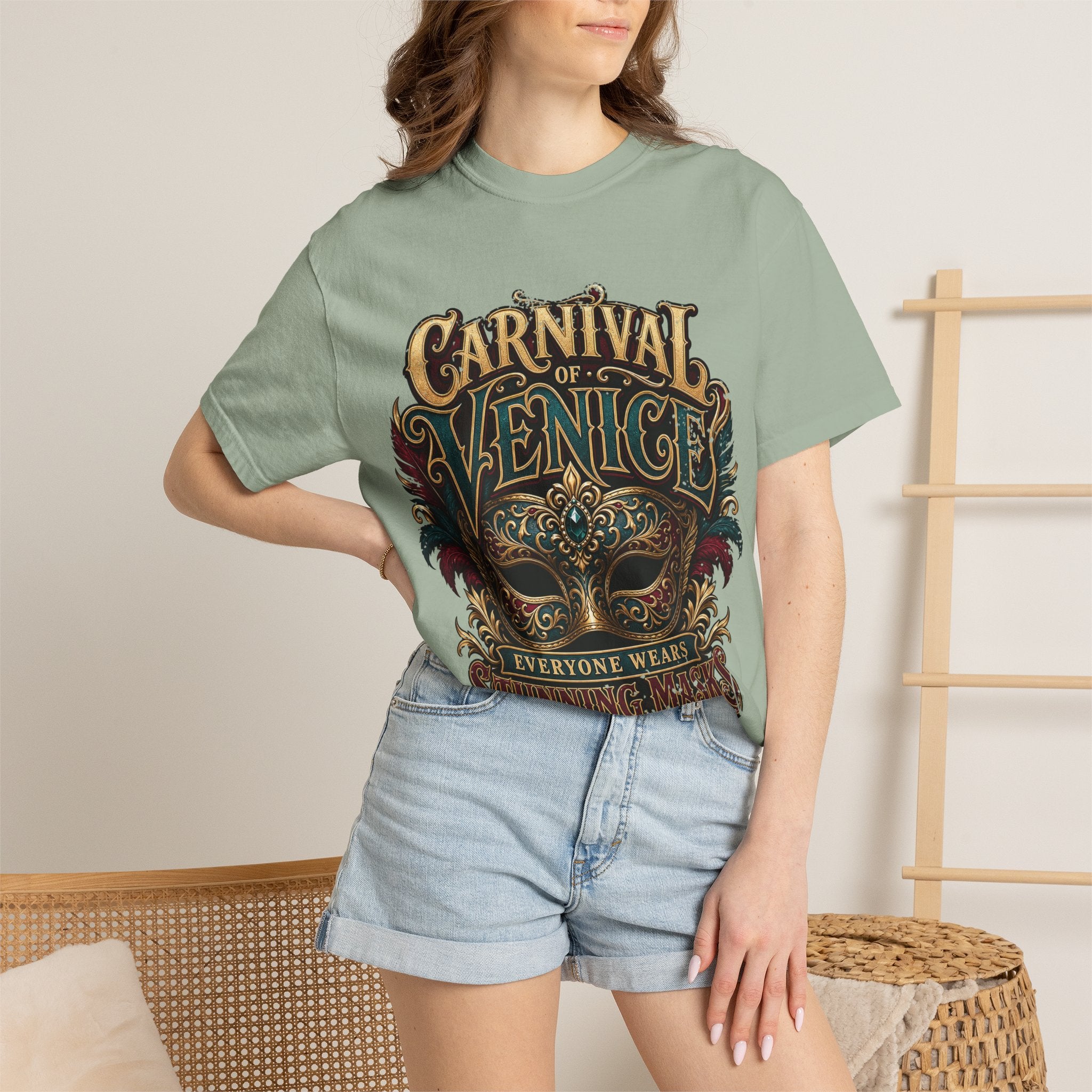 Carnival of Venice Mask T-Shirt