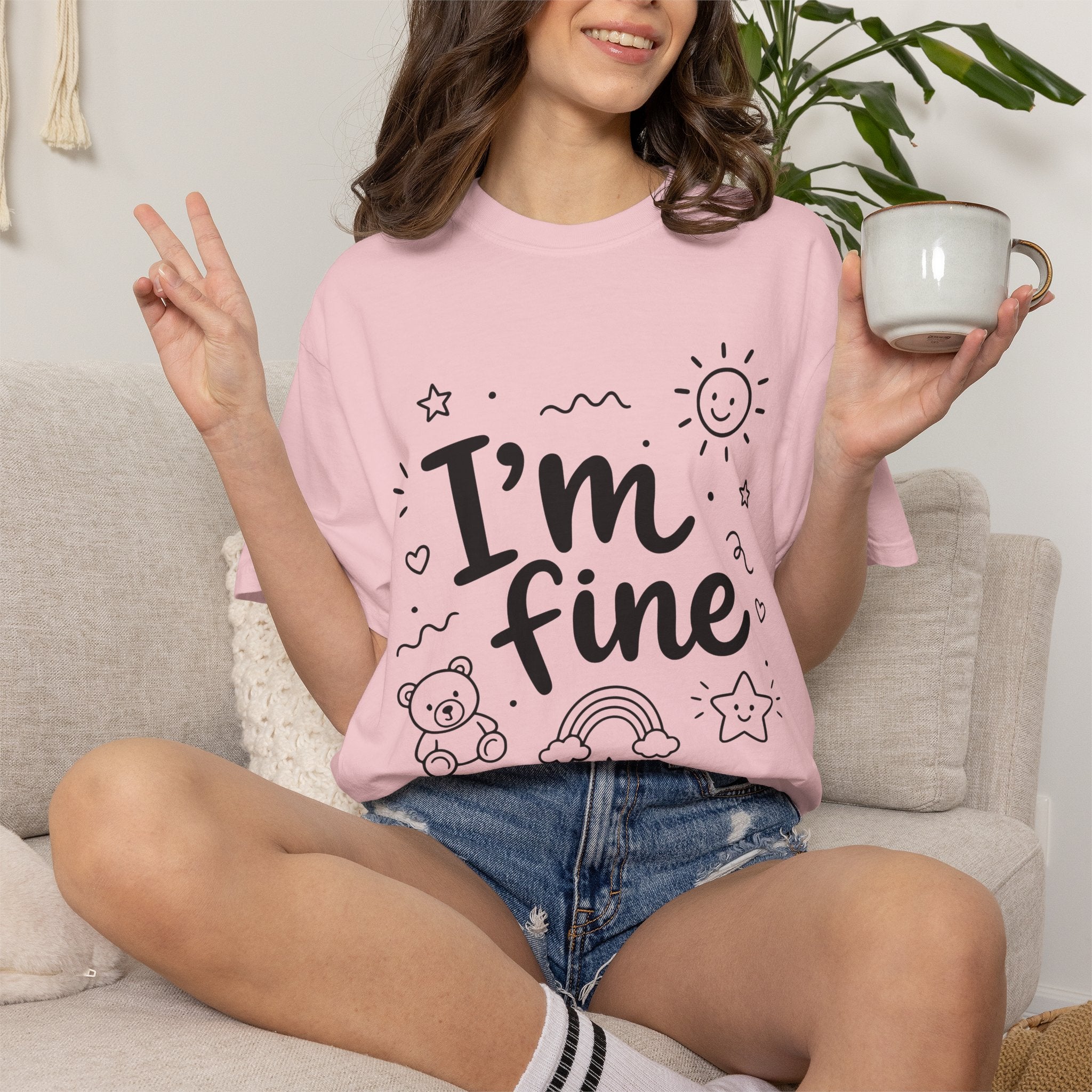 I'm fine tee