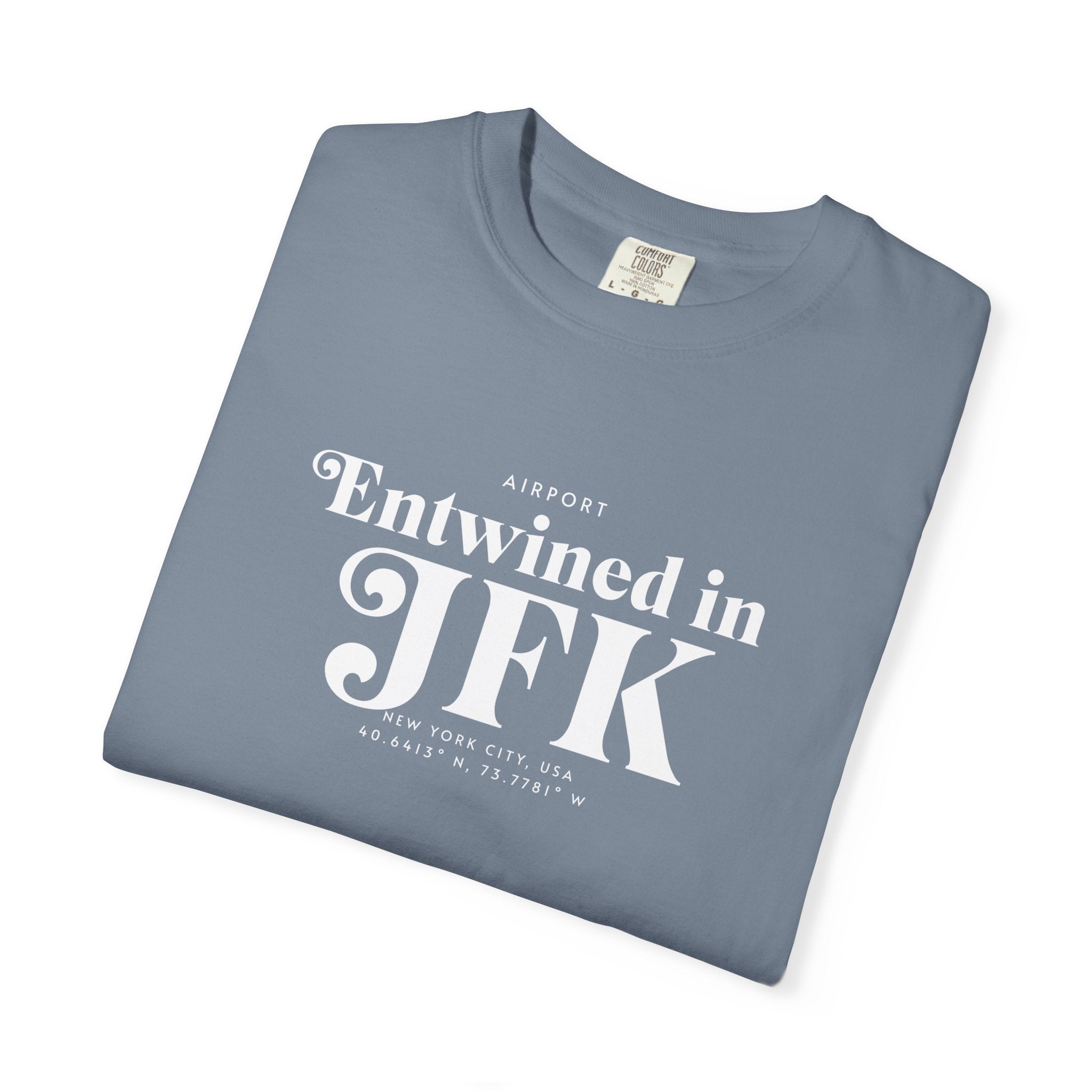 Entwined in JFK airport, New Yourk, USA tee