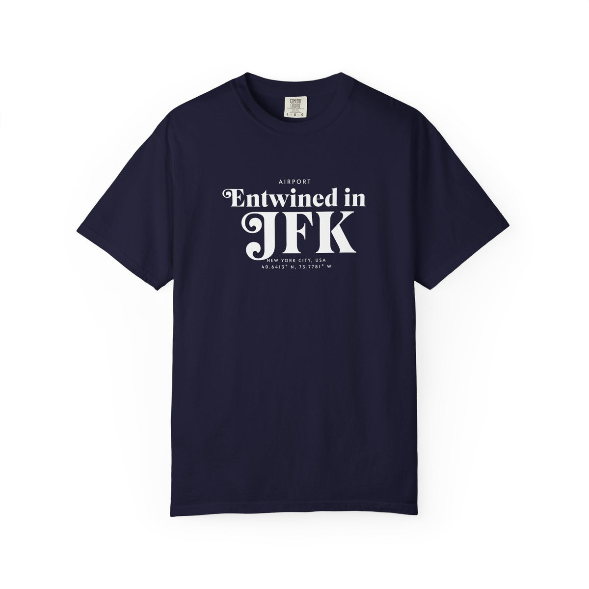 Entwined in JFK airport, New Yourk, USA tee