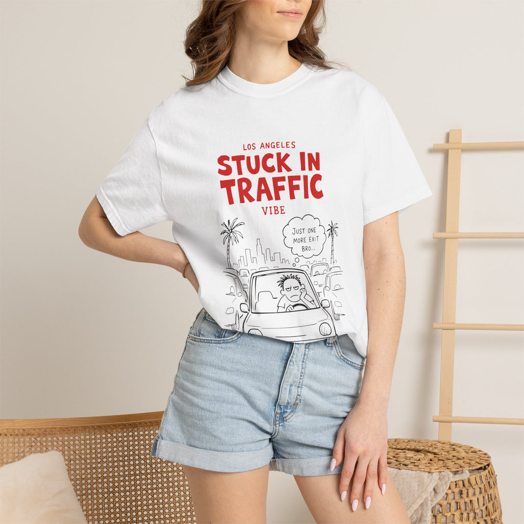 Los Angeles Stuck In Traffic Vibe Tee