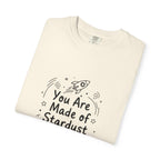 You Are Made of Stardust Inspirational Kids Galaxy Tee