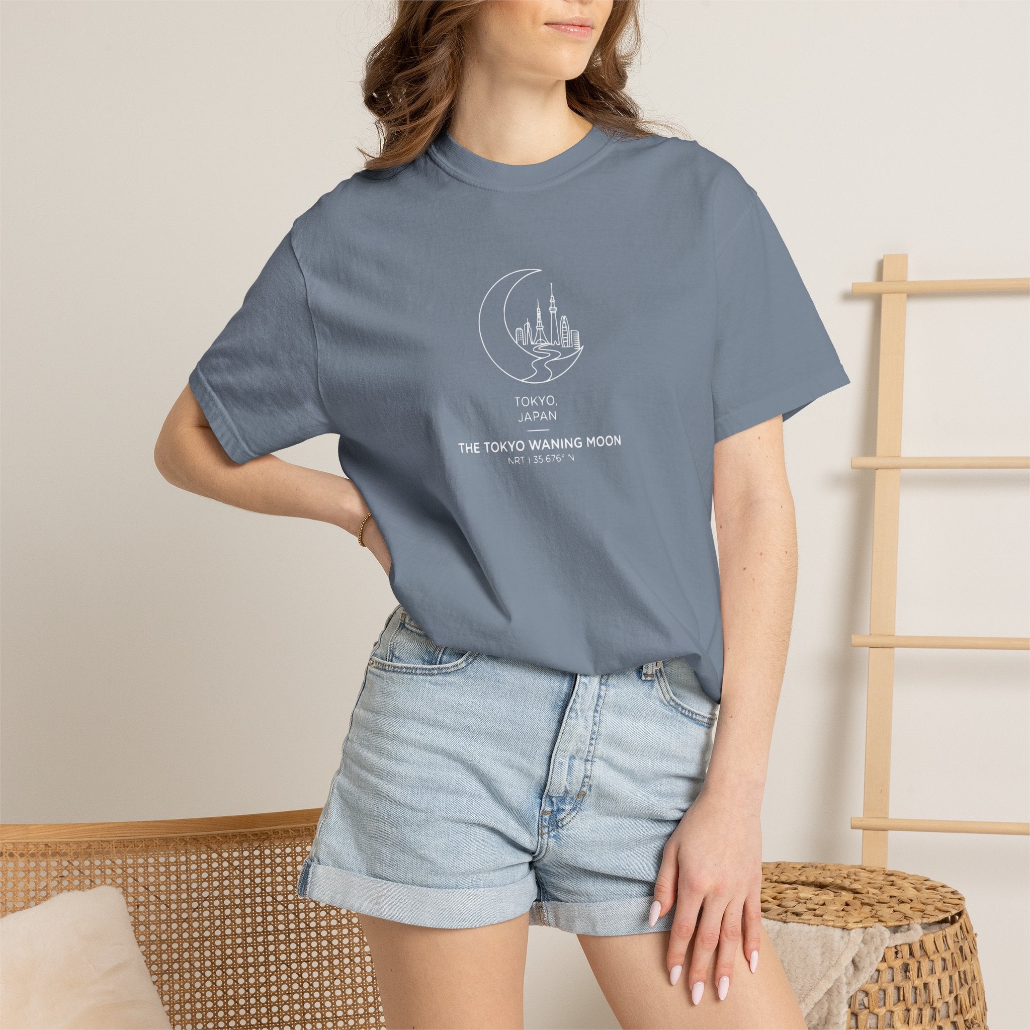 The Tokyo Waning Moon Japan Tee