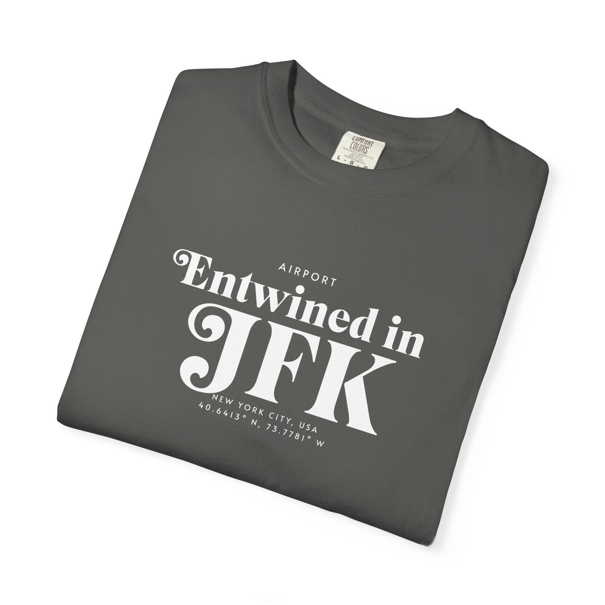 Entwined in JFK airport, New Yourk, USA tee