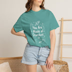 You Are Made of Stardust Inspirational Kids Galaxy Tee