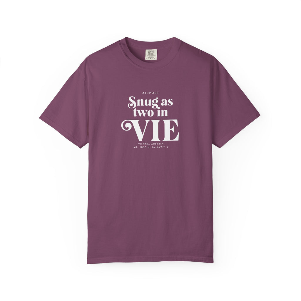 Snug as Two in VIE airport, Vienna, Austria tee