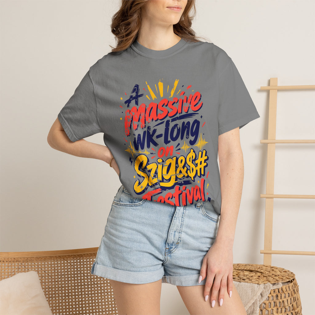 Massive Week-Long Sziget Festival (Budapest) tee