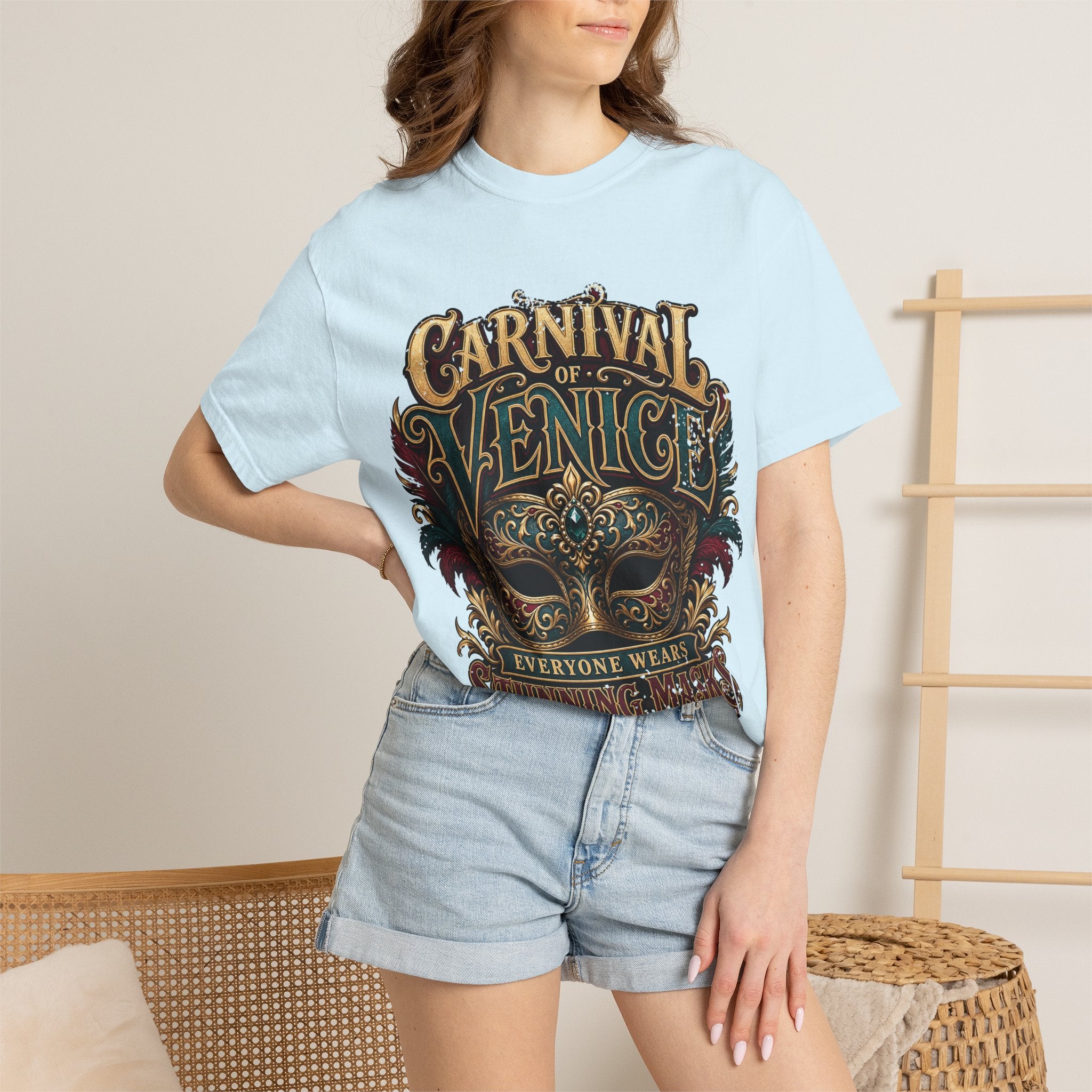 Carnival of Venice Mask T-Shirt
