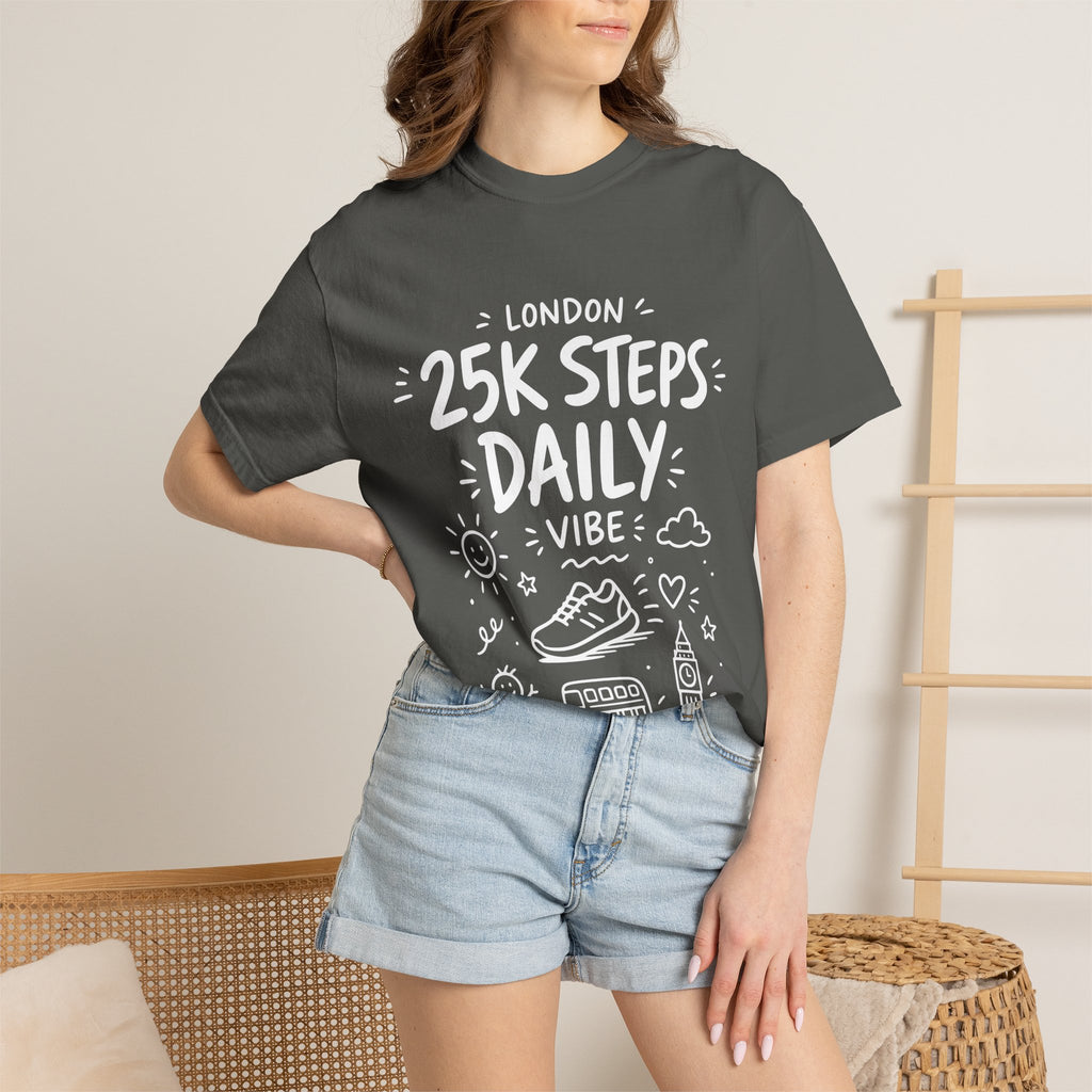 London 25k Steps Daily Vibe Tee