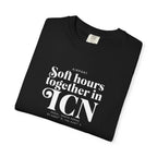 Soft hours together in ICN, Seoul airport, South Korea tee