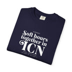 Soft hours together in ICN, Seoul airport, South Korea tee