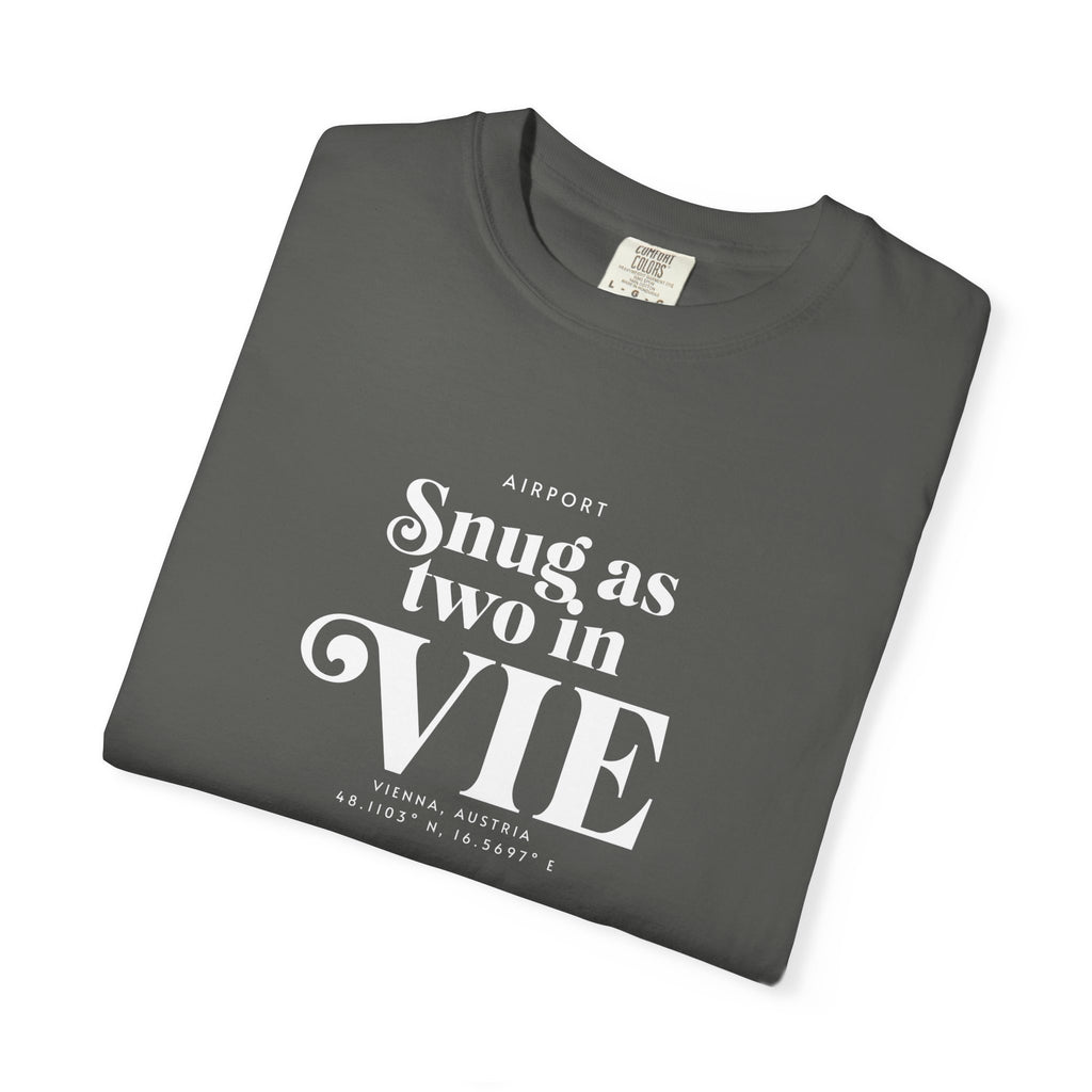 Snug as Two in VIE airport, Vienna, Austria tee