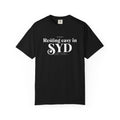 Resting easy in SYD airport, Sydney, Australia tee