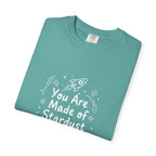 You Are Made of Stardust Inspirational Kids Galaxy Tee