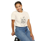 You Are Made of Stardust Inspirational Kids Galaxy Tee