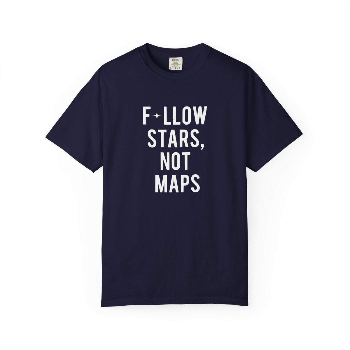 F*llow Stars, No Maps tee