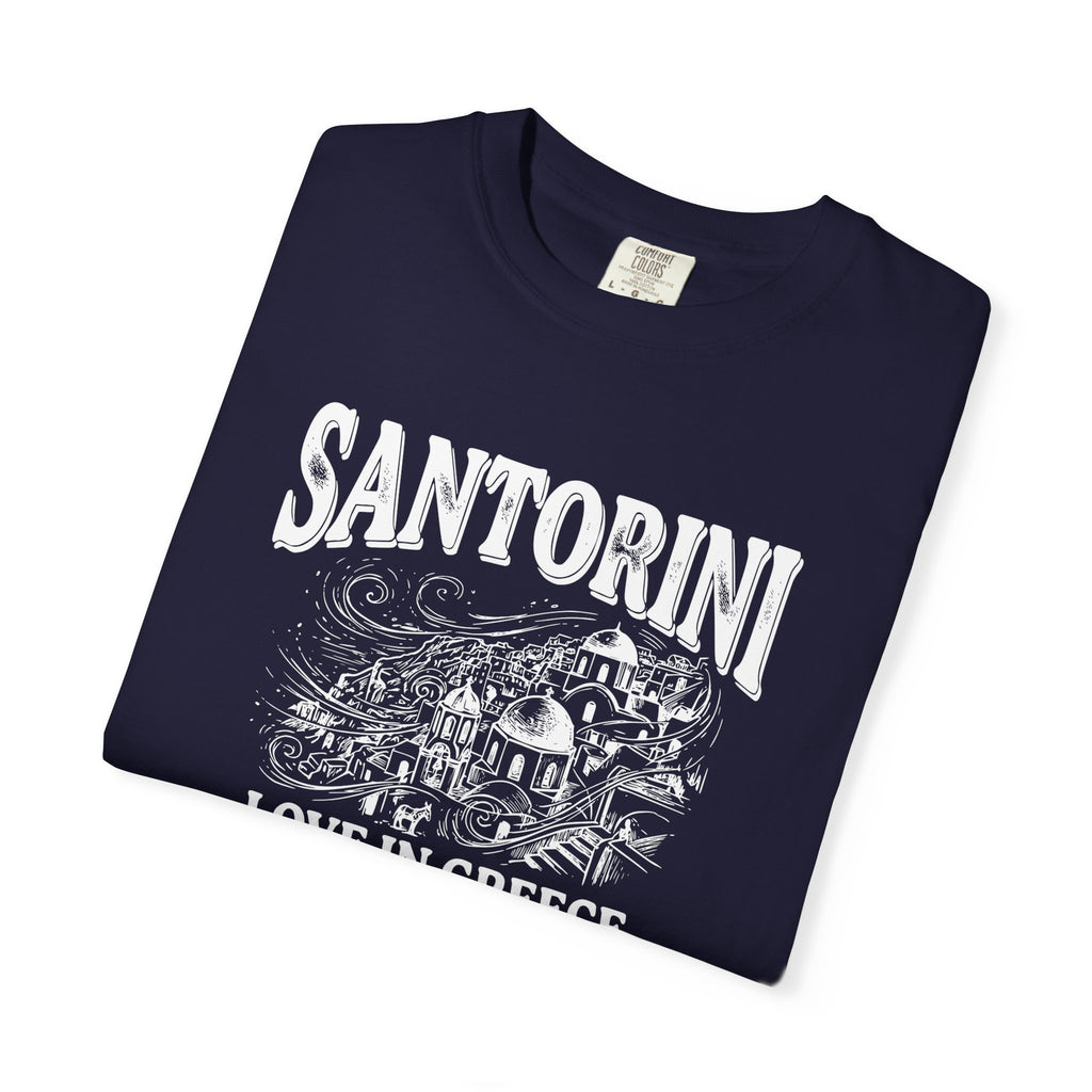 Santorini, Love in Greece tee