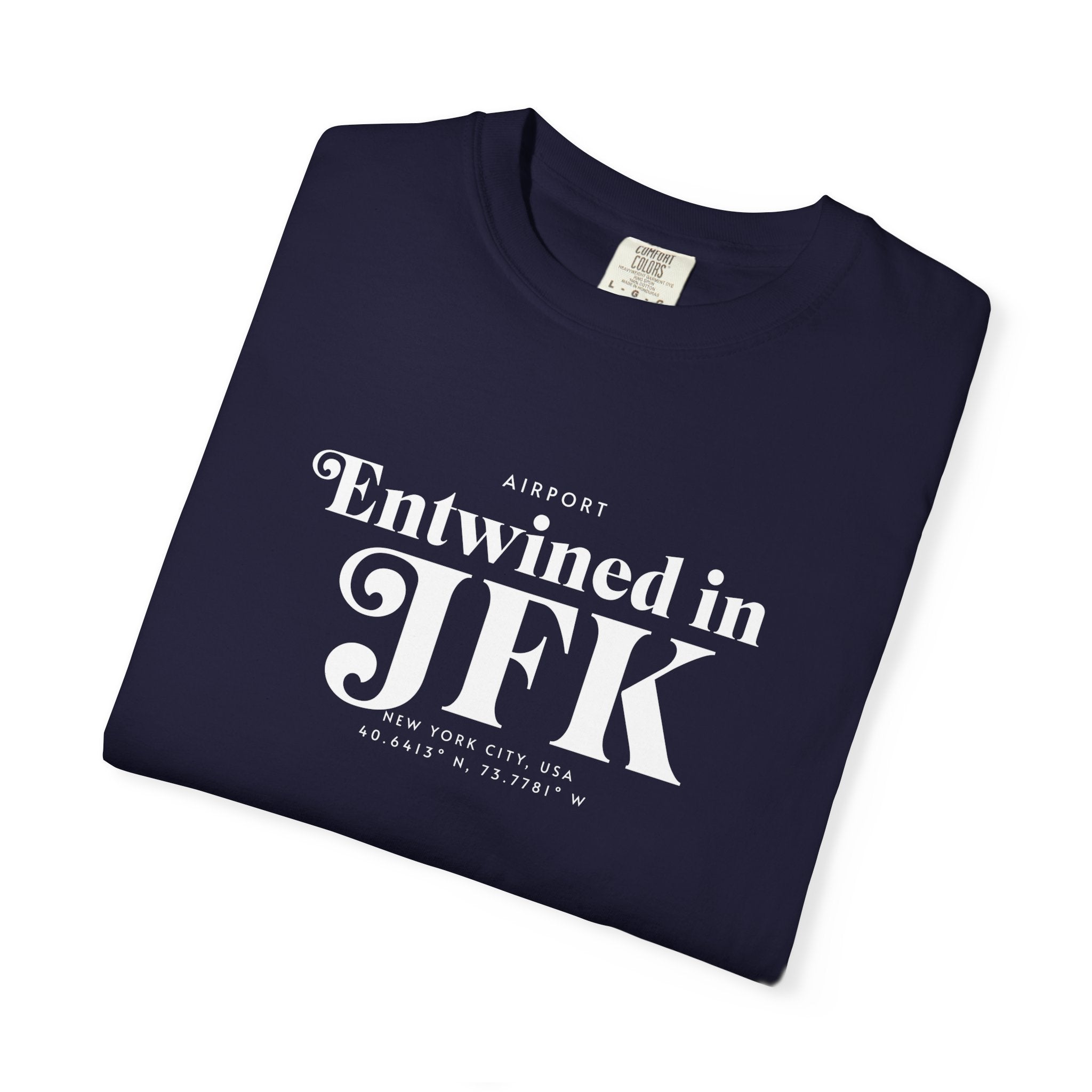 Entwined in JFK airport, New Yourk, USA tee