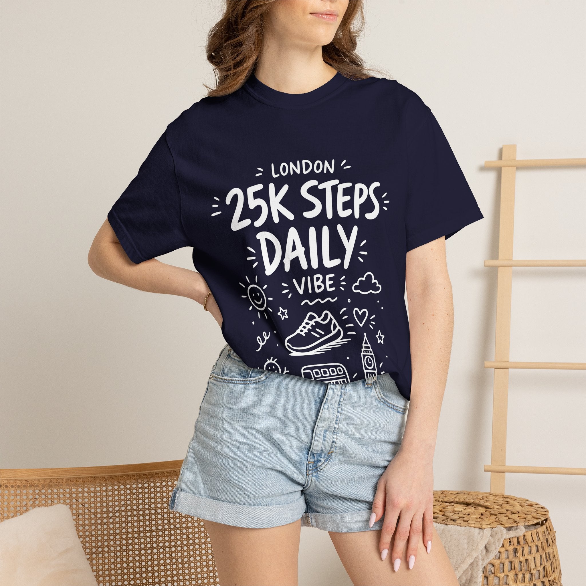 London 25k Steps Daily Vibe Tee
