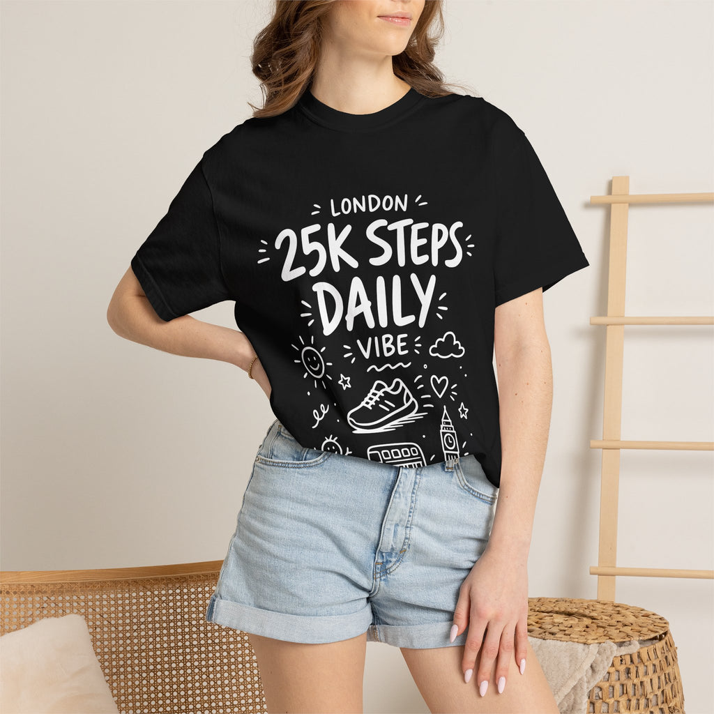 London 25k Steps Daily Vibe Tee