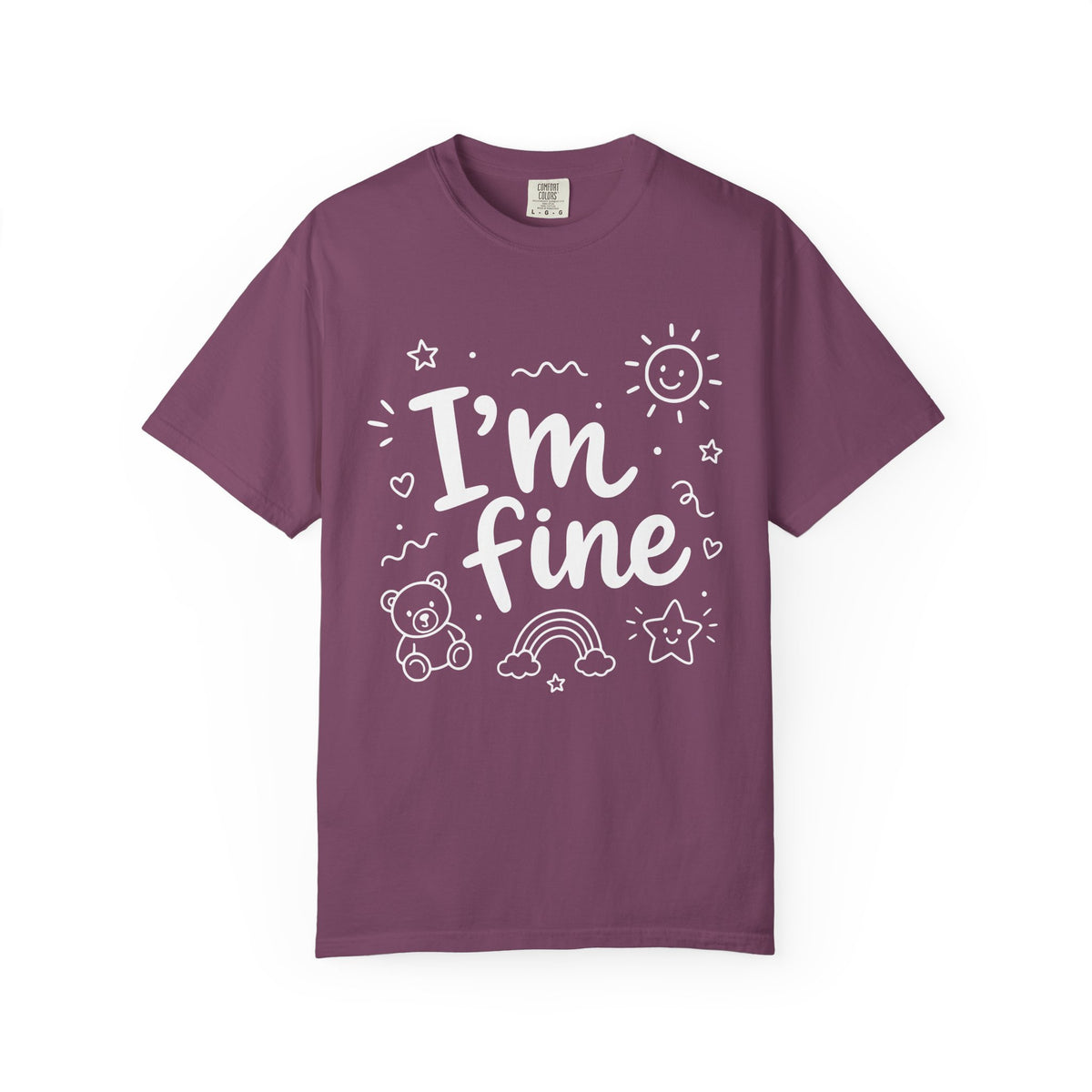 I'm fine tee