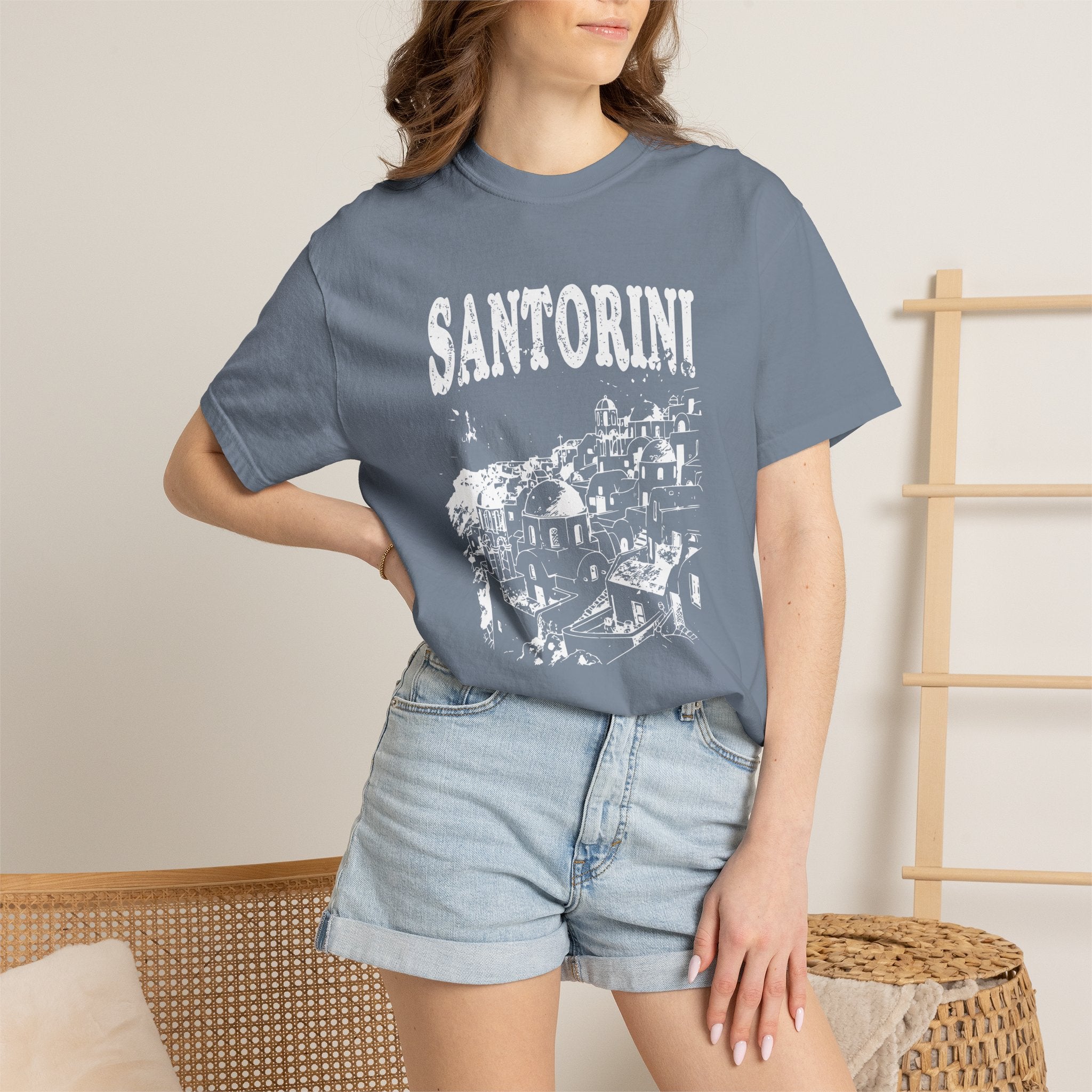 Santorini tee