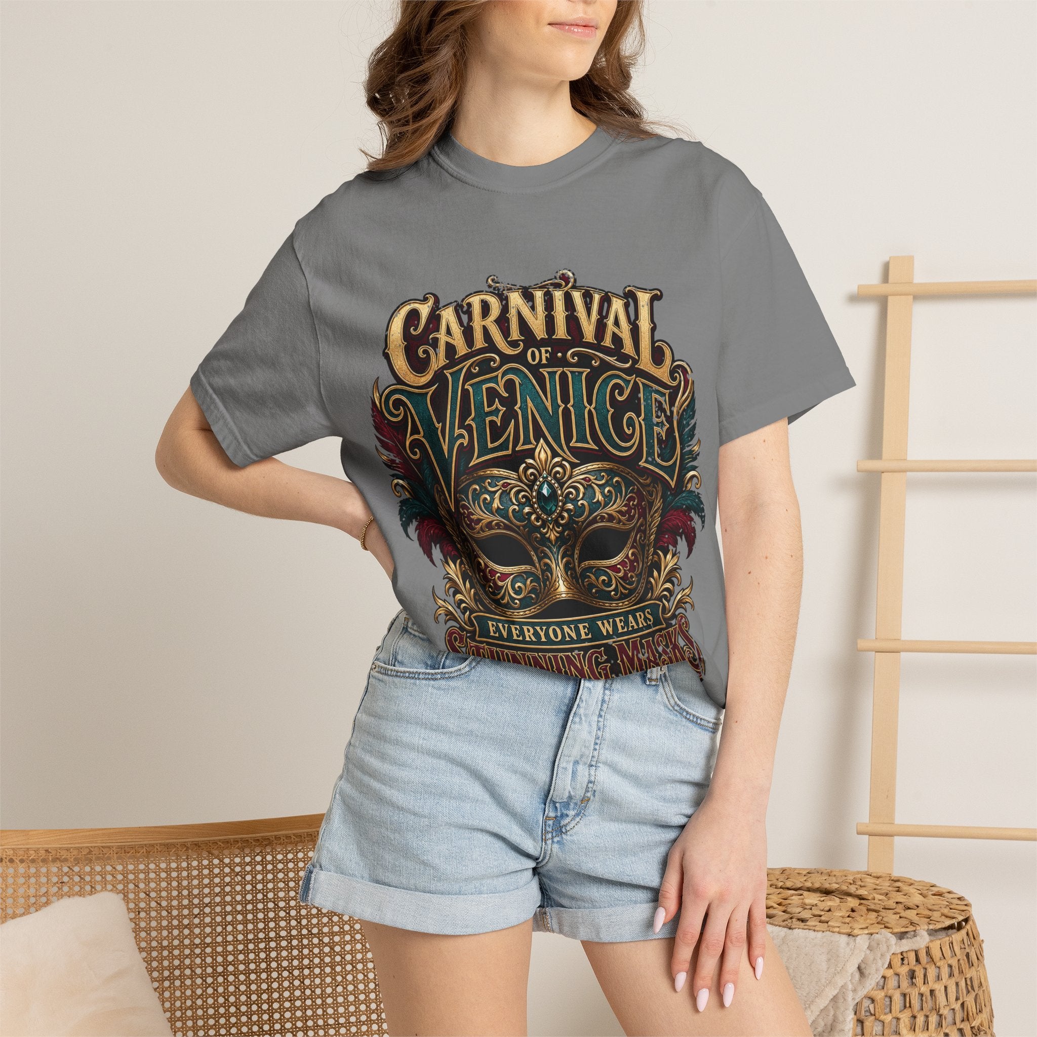 Carnival of Venice Mask T-Shirt