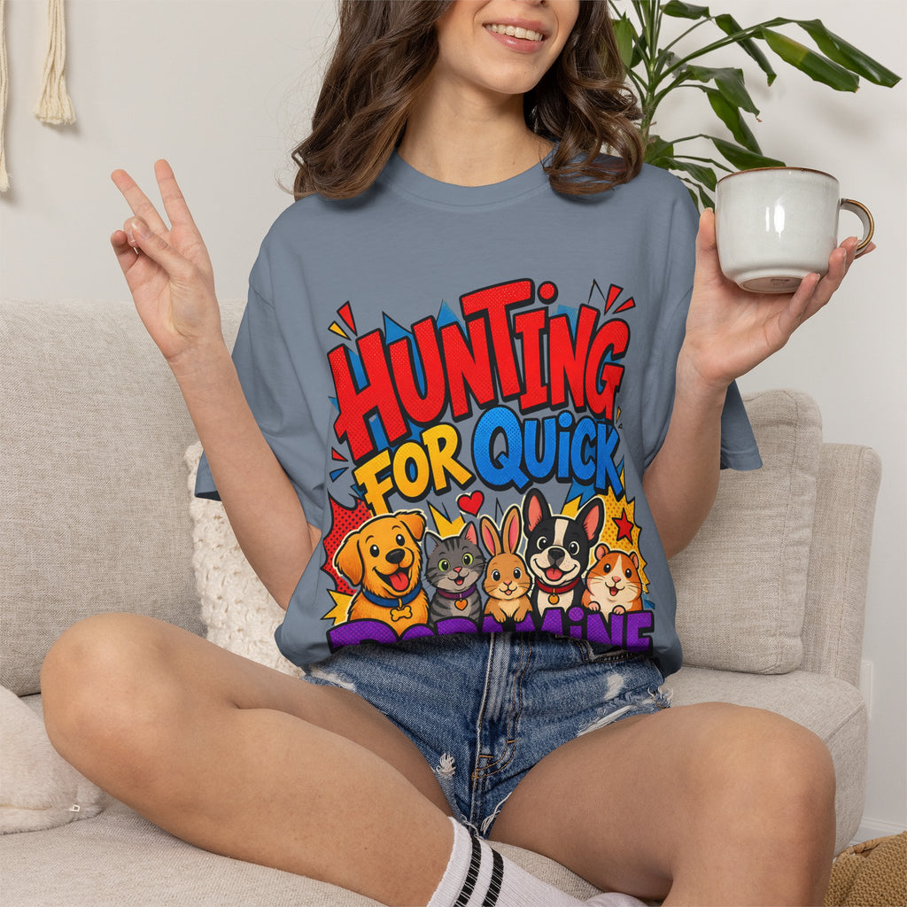 Cute Cartoon Pets Graphic Tee