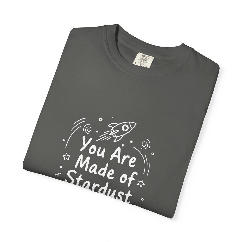 You Are Made of Stardust Inspirational Kids Galaxy Tee