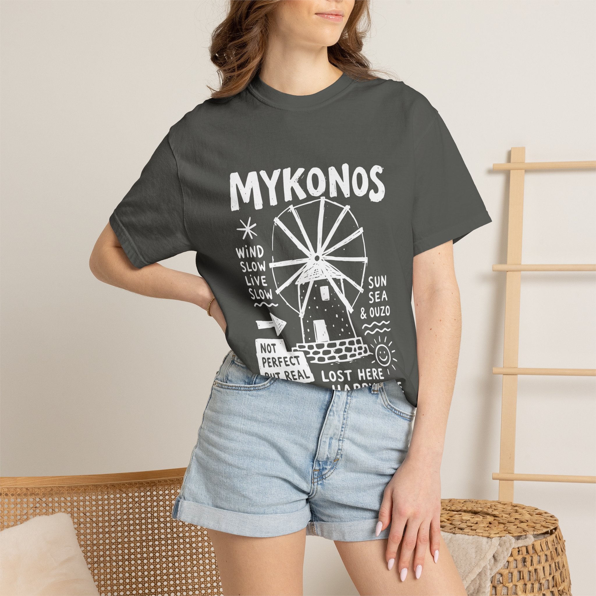 Mykonos tee