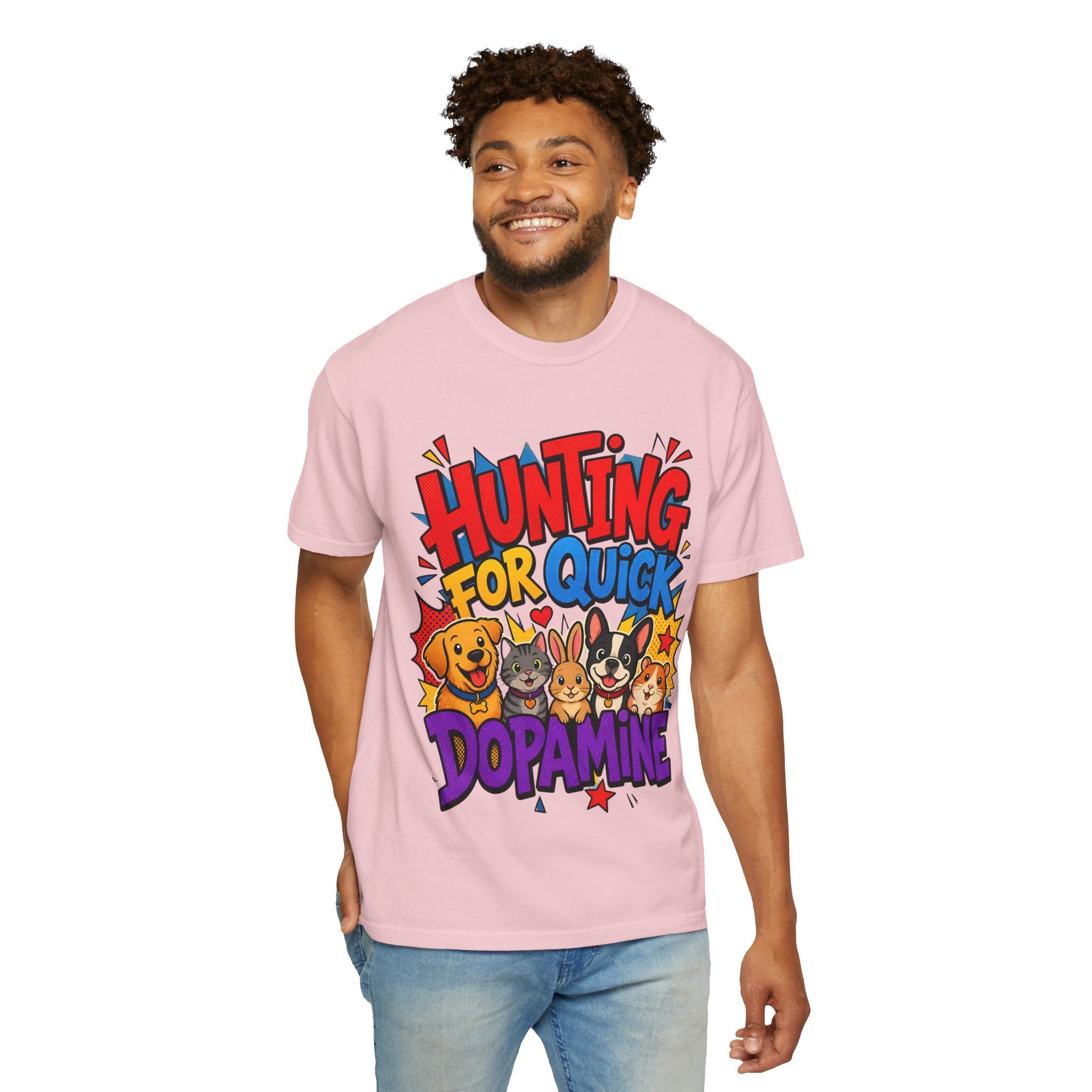 Cute Cartoon Pets Graphic Tee