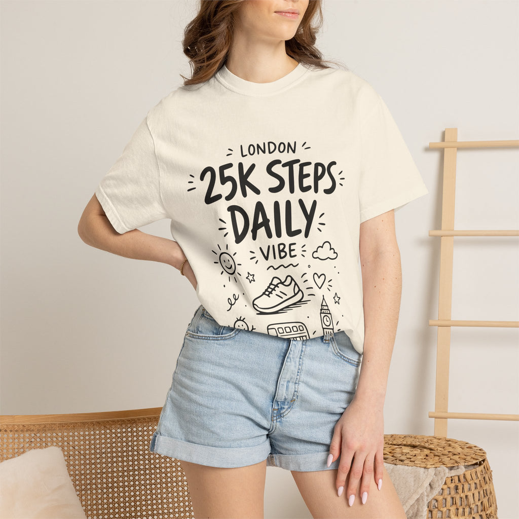 London 25k Steps Daily Vibe Tee