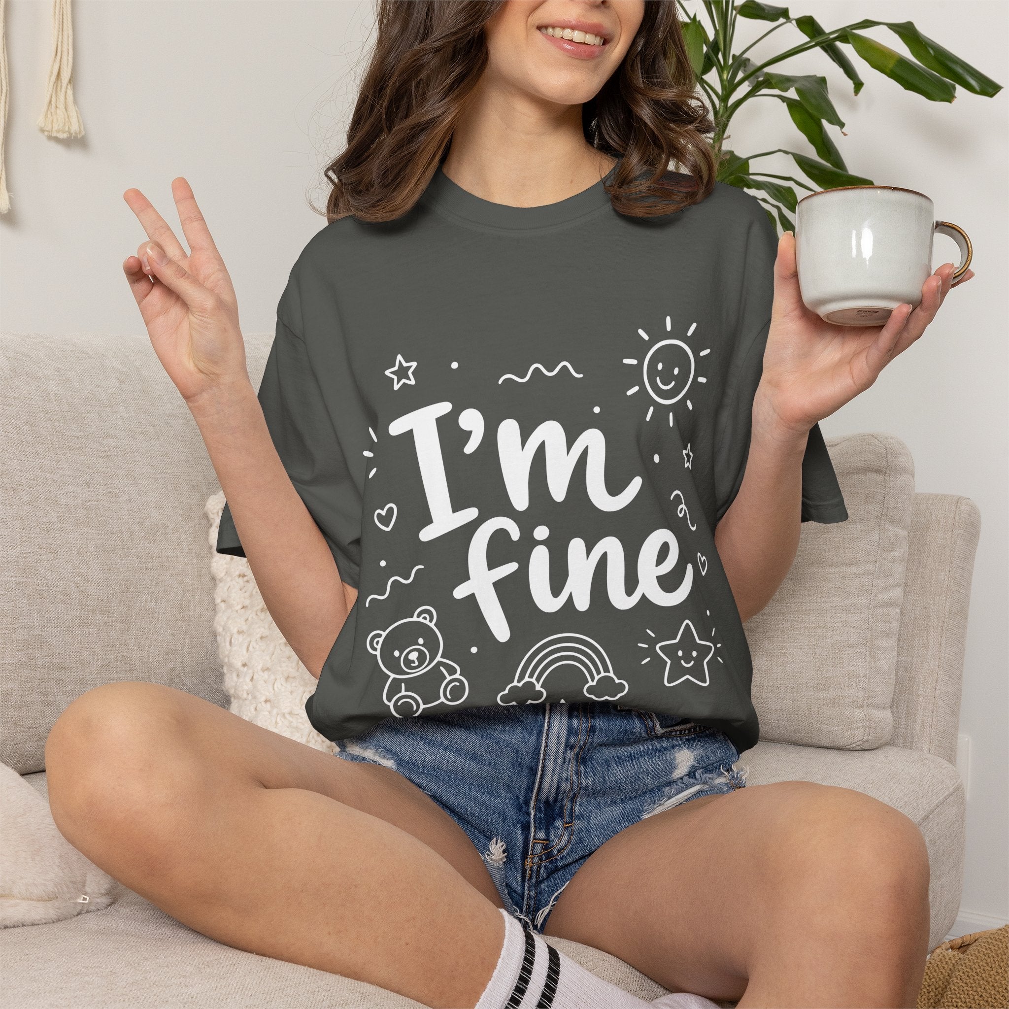 I'm fine tee