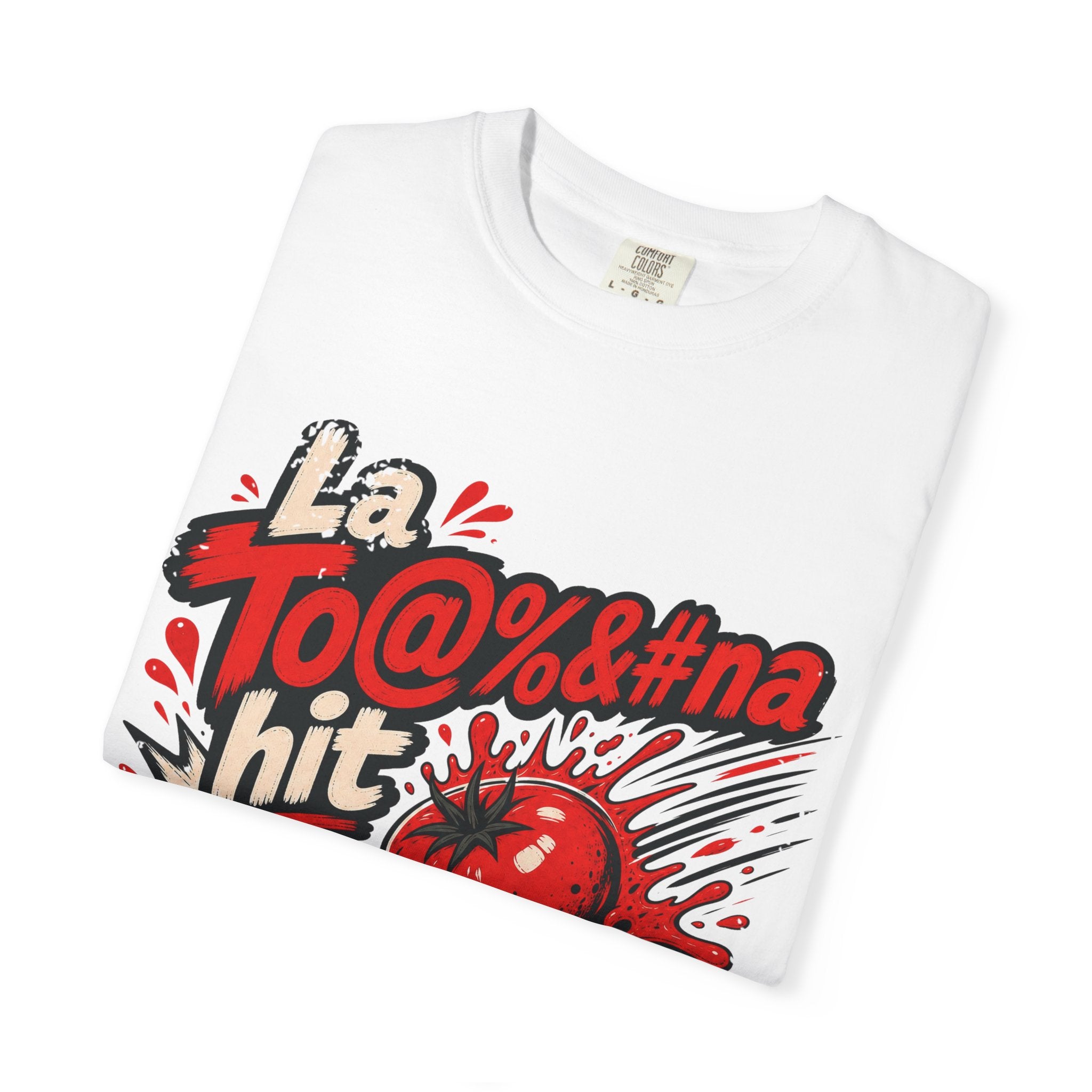 La Tomatina (Buñol) Hit Flying Tomato Tee