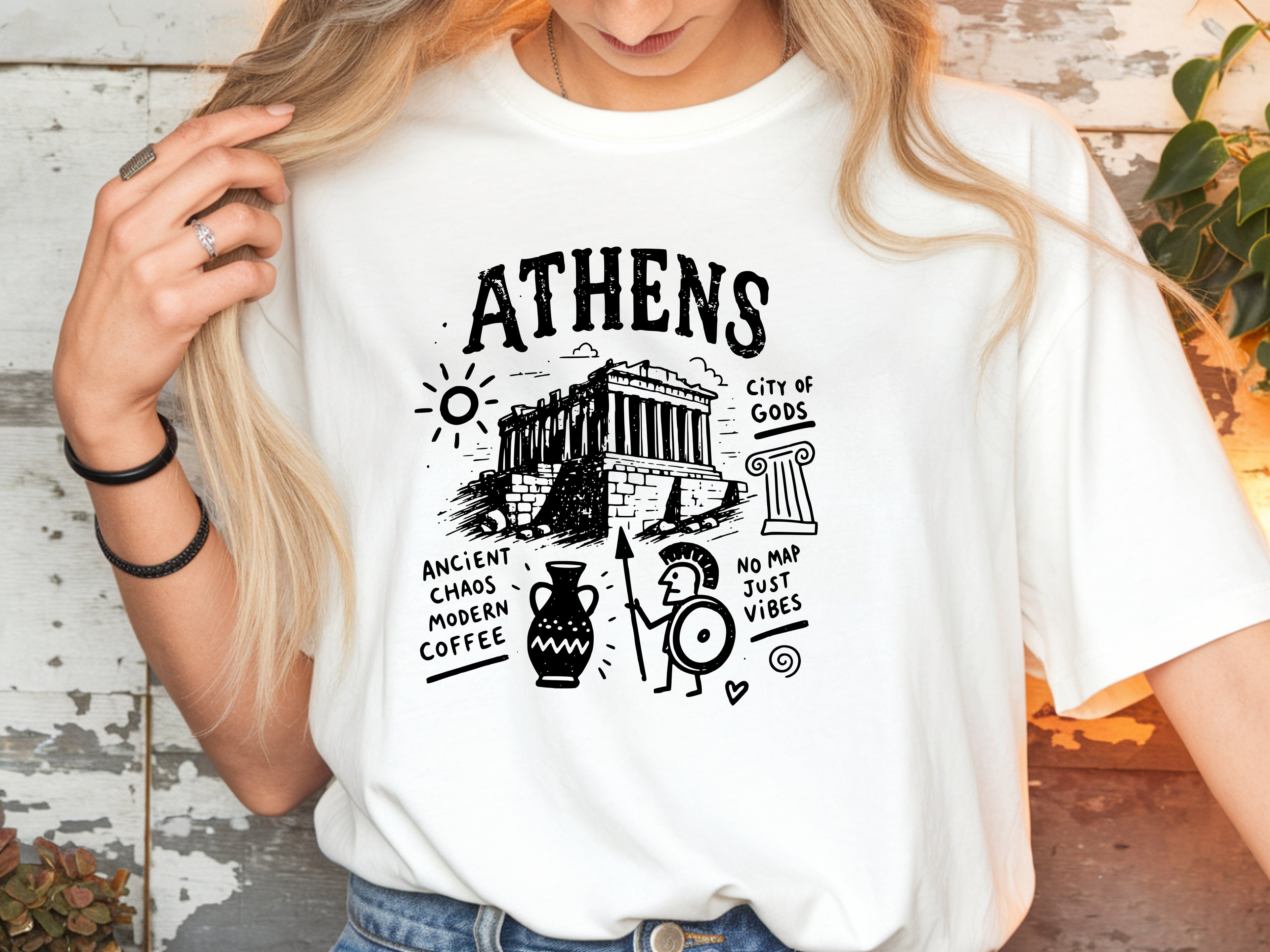 Athens tee