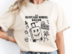 Rome Suitcase Wheel Killer tee