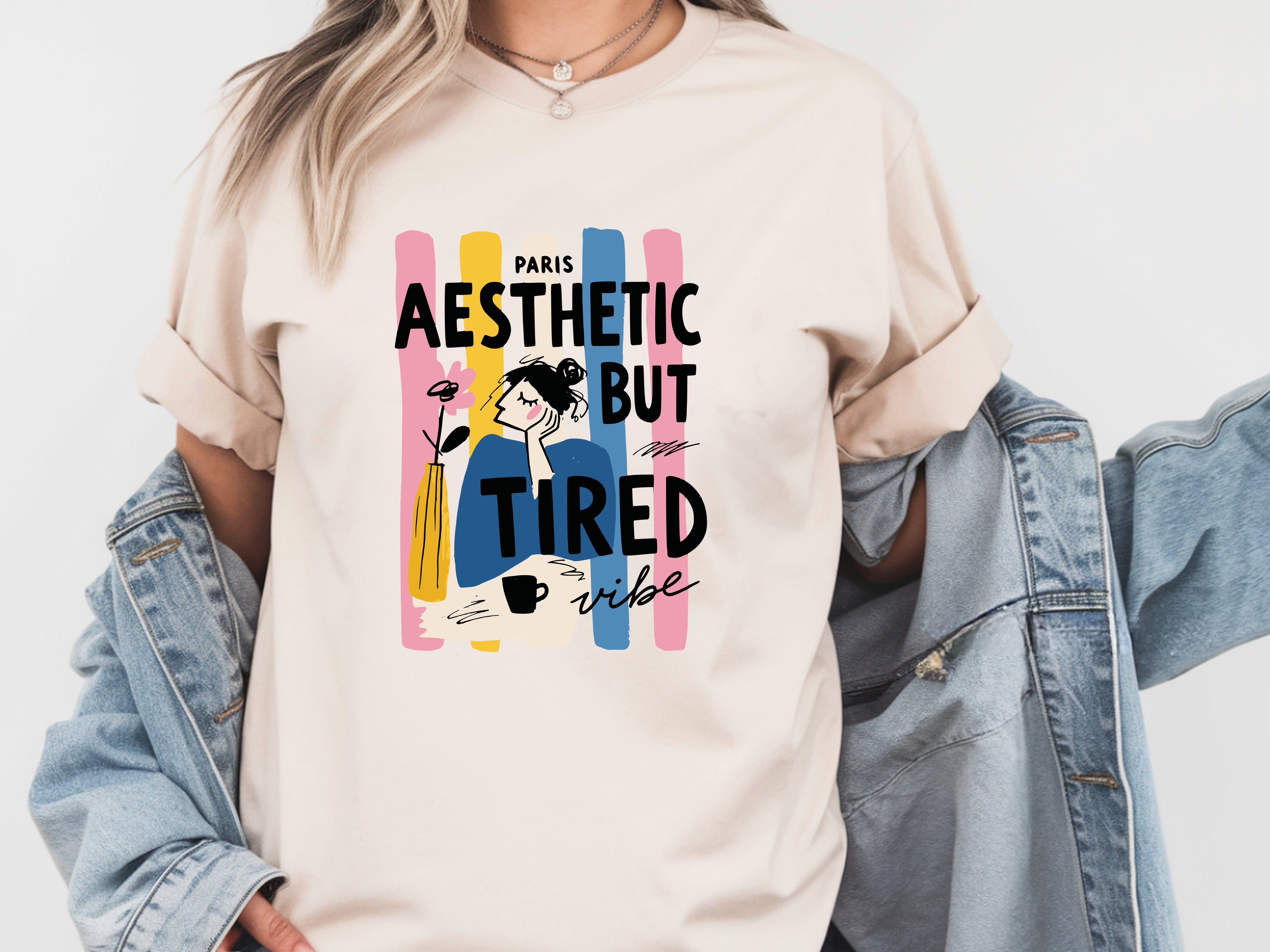 Paris Aesthetic Vibe Tee