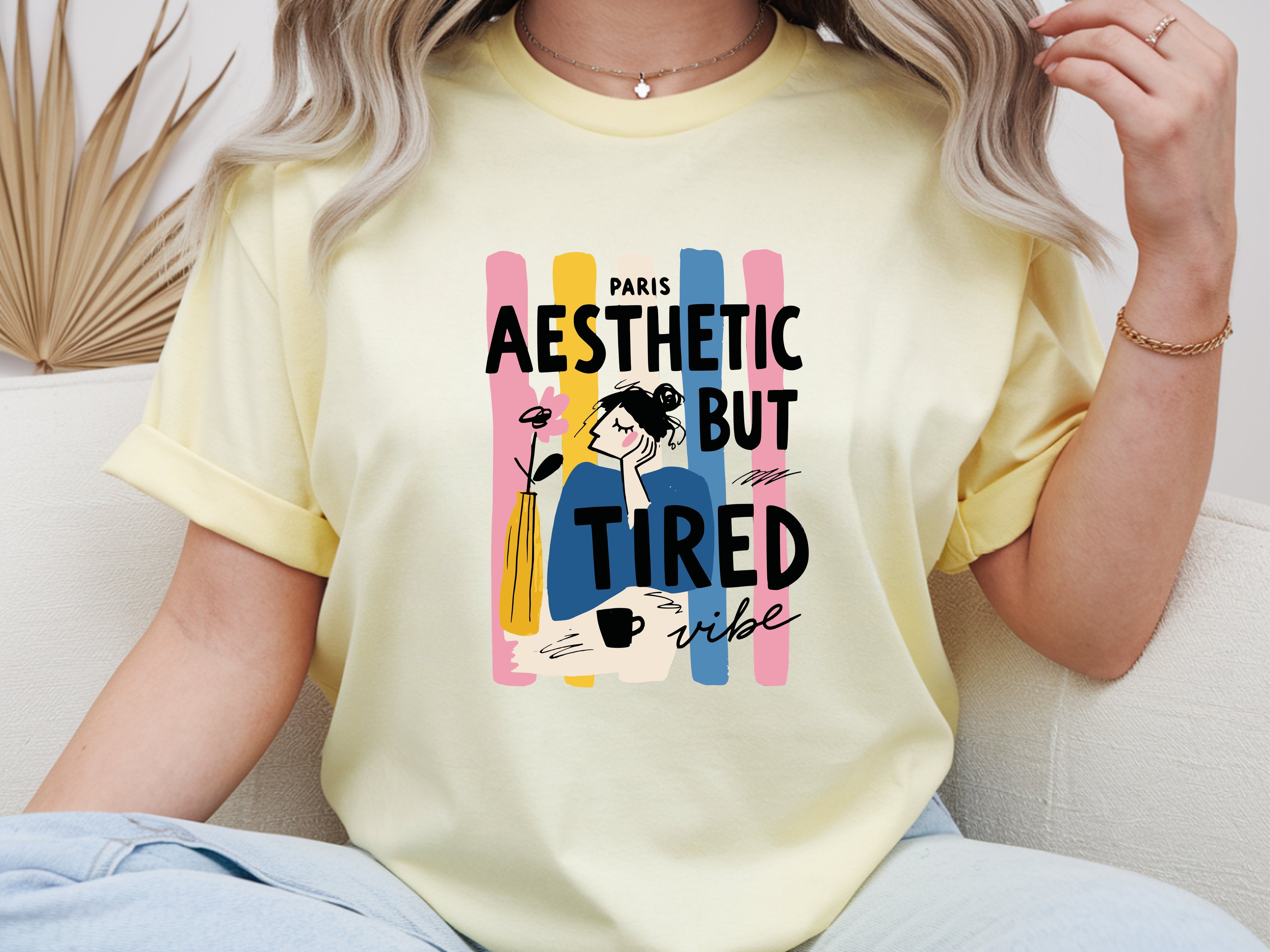 Paris Aesthetic Vibe Tee
