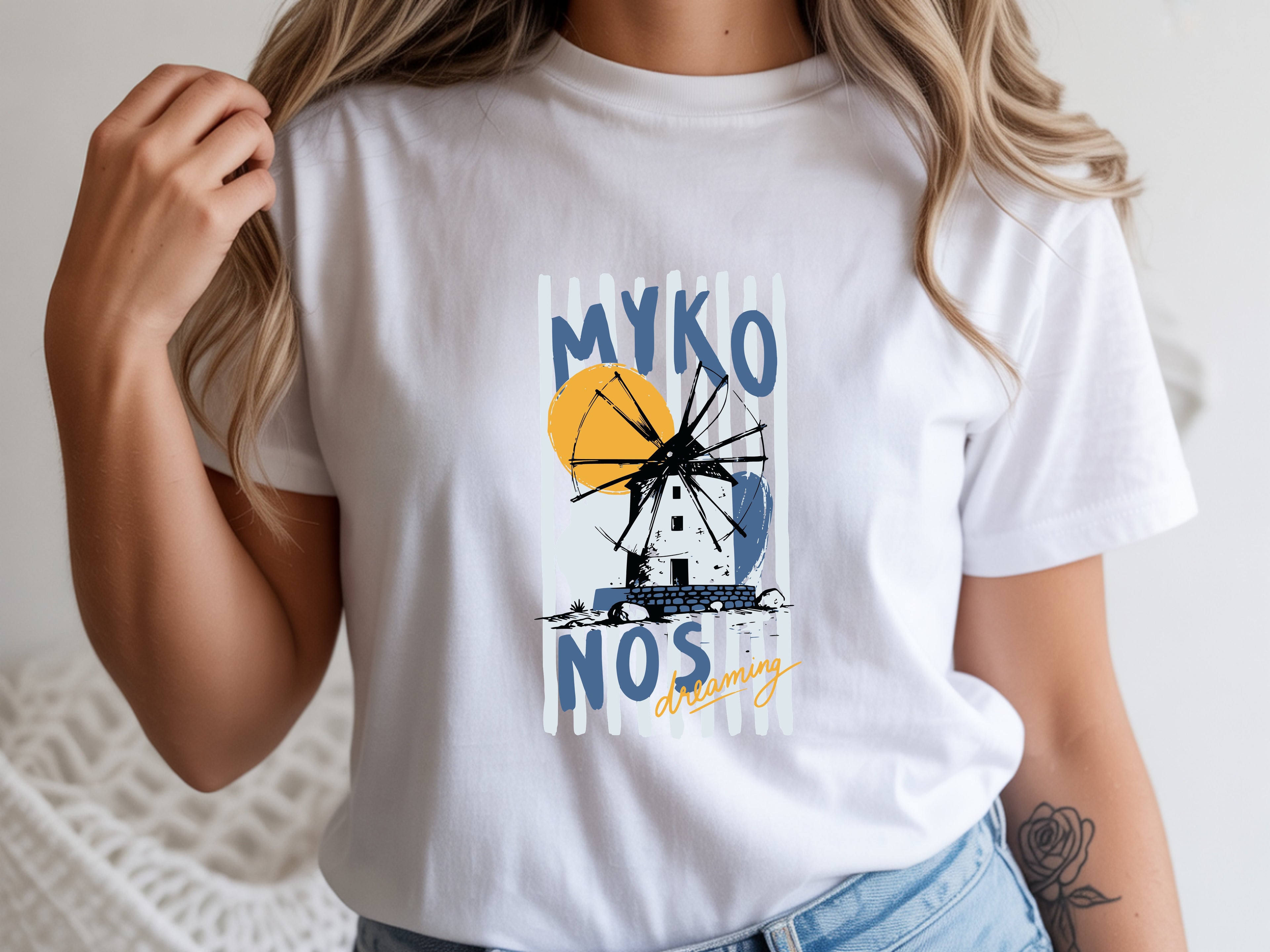 Mykonos tee